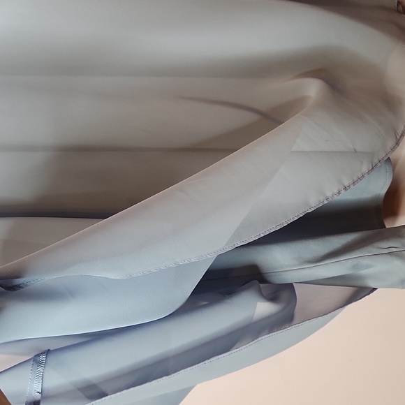 ALEX EVENINGS Long Gown Sequin Lace Bodice & Chifon Skirt, 8P - Picture 4 of 16